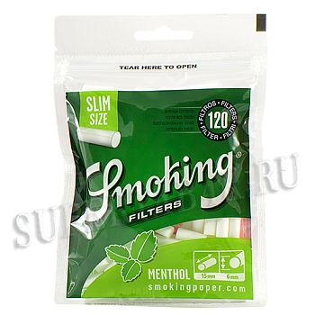    6 Smoking Slim Menthol - 120 