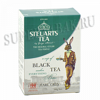  Steuarts Earl Grey Black Tea - (100)
