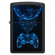 ��������� Zippo 48912 - Gaming - Black Matte