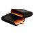 ������ ��� 3 ����� Adorini  - Real Leather Case for 3 Cigars Black 6914
