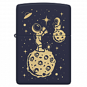 ��������� Zippo 46423 -  Lost in Space - Navy Matte