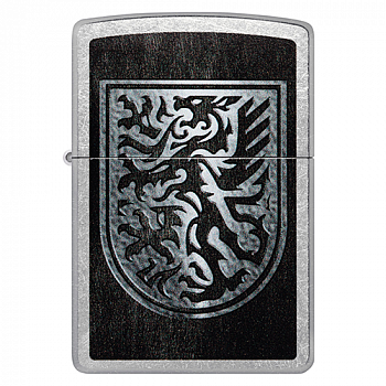 ��������� Zippo 48730 - Dragon Design - Street Chrome�