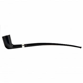 ������ Peterson Churchwarden - Ebony Silver - ���. 166 (��� �������) Estate New Unsmoked