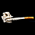 ������ Meerschaum Pipe - ���. 39 Dragon (��� �������) Estate New Unsmoked