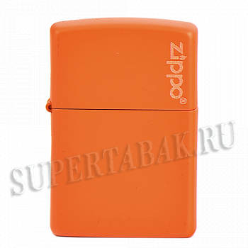 ��������� Zippo 231 ZL - Orange Matte Zippo Logo