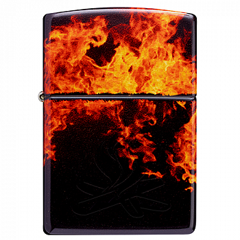 ��������� Zippo 46389 - Fusion Inferno - 540 Tumbled Brass