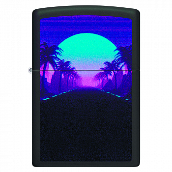 ��������� Zippo 49809 - Sunset Black