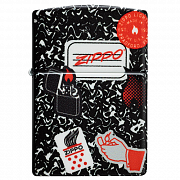 ��������� Zippo 46707 - Notebook Design - 540 Matte