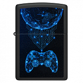 ��������� Zippo 48912 - Gaming - Black Matte