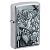 ��������� Zippo 46579 - Mystical Beings - Brushed Chrome