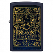 ��������� Zippo 48958 - Elements Design - Navy Matte