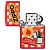 ��������� Zippo 48998 - Retro Design - Red Matte