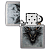 ��������� Zippo 48732 - Dragon Design - Linen Weave