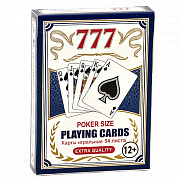    - .777 - 5-Star poker size Blue 54   