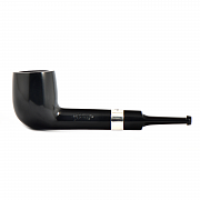 ������ Peterson Junior Ebony - Silver Mounted Straight Lovat (��� �������)