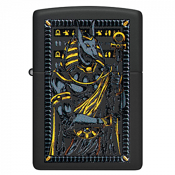 ��������� Zippo 46245 - Anubis - Black Matte