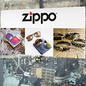 Набор из 2 самоклеющихся наклеек на стекло ZIPPO 2006868