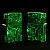 ��������� Zippo 48408 - Pattern - Glow In The Dark Green