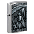 ��������� Zippo 46151 - Grim Beauty - Street Chrome