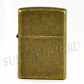  Zippo 201FB - Antique Brass