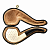 ������ Meerschaum Pipe - ���. 37 (������ 9 ��) Estate
