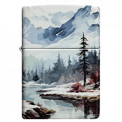 ��������� Zippo 46702 - Frozen Walley - 540 Matte