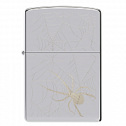 ��������� Zippo 48767 - Spider Design - High polish Chrome