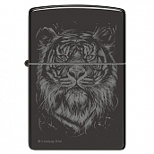 ��������� Zippo 48935 - Big Cat - High Polish Black