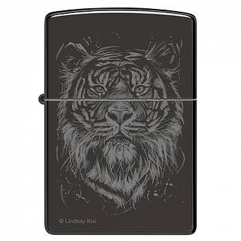 ��������� Zippo 48935 - Big Cat - High Polish Black