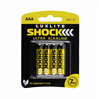 ��������� Luxlite Shock AAA Gold (4 ��.)