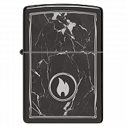 ��������� Zippo 46571 - Marlbe Flame - High Polish Black