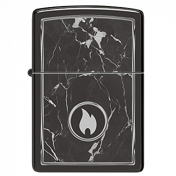 ��������� Zippo 46571 - Marlbe Flame - High Polish Black