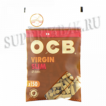 ������� ��� ���������� 6�� OCB Slim Virgin Unbleached (150 ��)