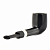 ������ Peterson Junior Ebony - Silver Mounted Straight Lovat (��� �������)