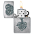 ��������� Zippo 46232 - Rooted in Love - Brushed Chrome