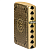 ��������� Zippo 46388 - Ace of Skulls - 540 Tumbled Brass