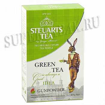 ��� Steuarts Gunpowder Green Tea - (200 �����)
