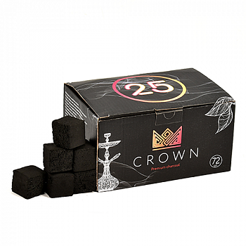 ����� ��� ������� CROWN Premium Charcoal 25 �� (72 ��.)