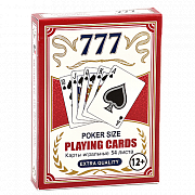    - .777 - 5-Star poker size Red 54   
