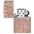 ��������� Zippo 48919 - Armor Hearts - Rose Gold