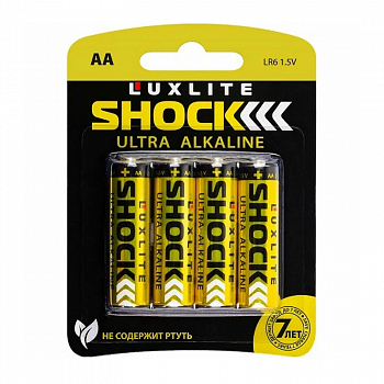 ��������� Luxlite Shock AA Gold (4 ��.)