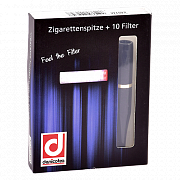 �������� Denicotea Holder 20234 Slimline Black/Gold Ring