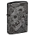 ��������� Zippo 46425 - Mushroom Skulls - High Polish Black