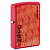 ��������� Zippo 46487 - Made in USA - Red Matte