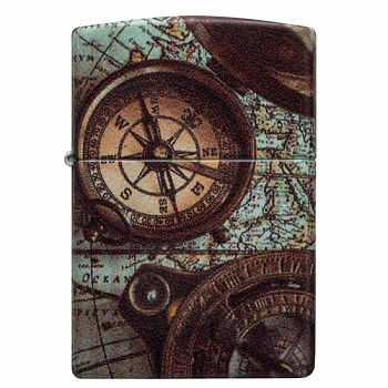 ��������� Zippo 49916 - Compass Design - 540 Matte