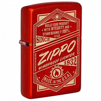 ��������� Zippo 48620 - Metallic Red (It Works Design)