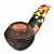  Volkan Pipe - Reverse Calabash Rustic - 487 ( )