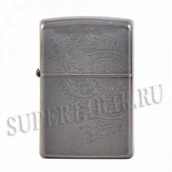��������� Zippo 29431 - Iced Paisley - Gray Dusk
