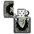 ��������� Zippo 48720 - Heart Design - Iron Stone�