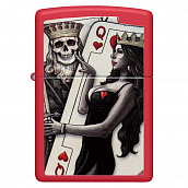  Zippo 48624 - Skull King Queen Beauty
